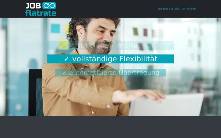 Screenshot of job-flatrate.de