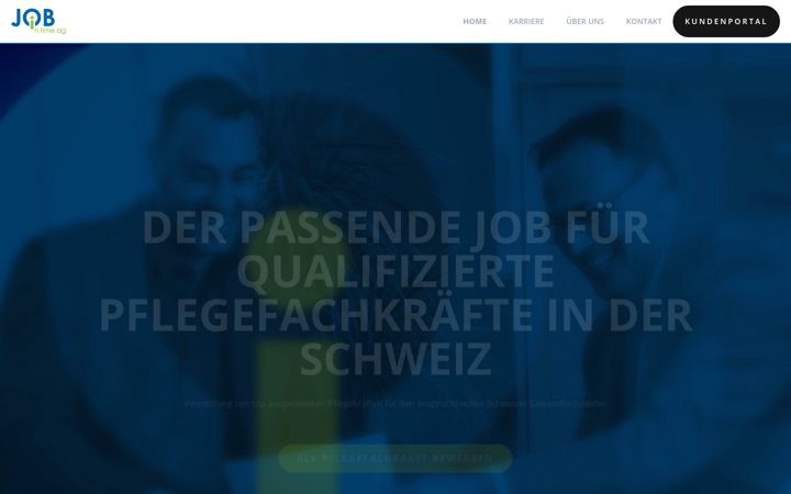 Screenshot of job-intime.ch