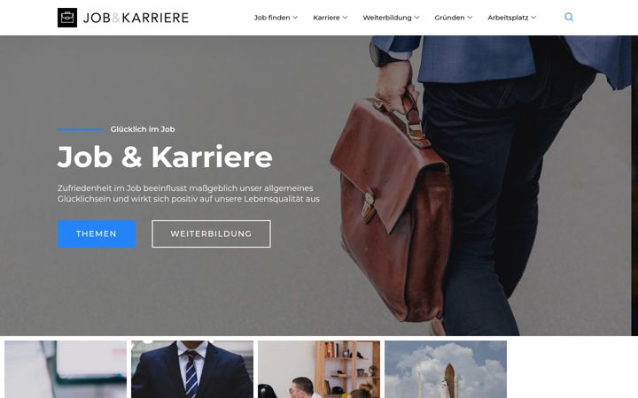 Screenshot of job-karriere123.de