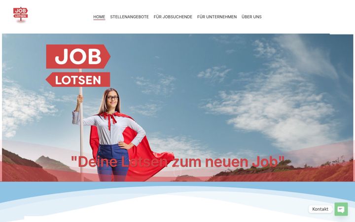 Screenshot of job-lotsen.de