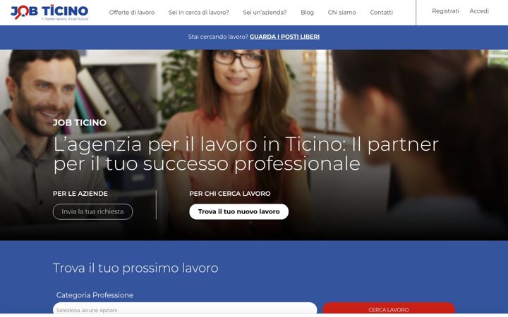 Screenshot of job-ti.ch
