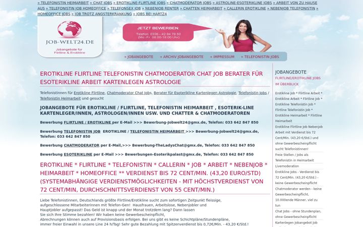 Screenshot of job-welt24.de