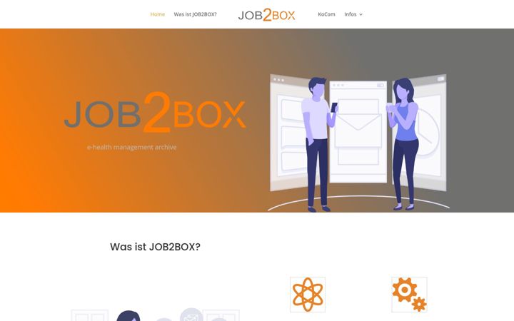 Screenshot of job2box.de