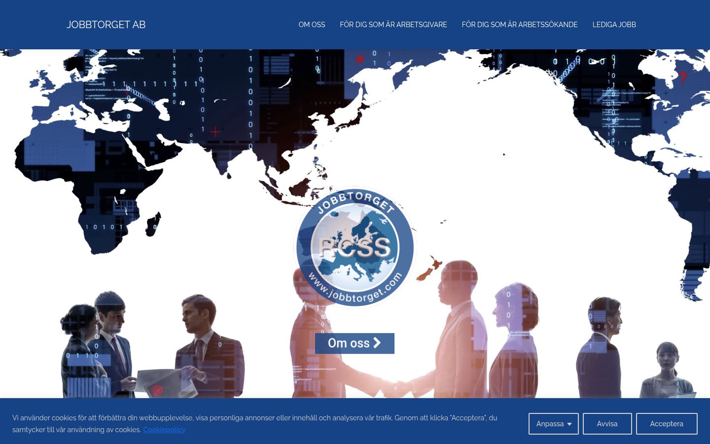 Screenshot van de toestemmingsbanner zoals getoond vóór enige interactie