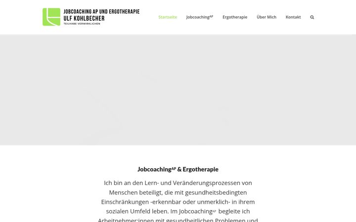 Screenshot of jobcoaching-kohlbecher.de
