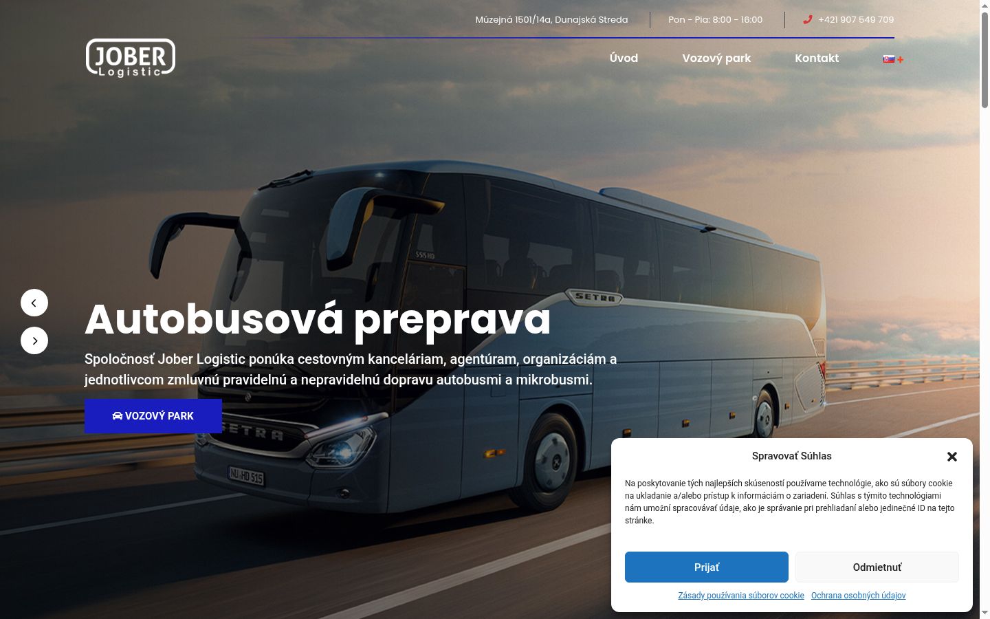 Snimka zaslona bannera za privolu prikazanog prije bilo kakve interakcije