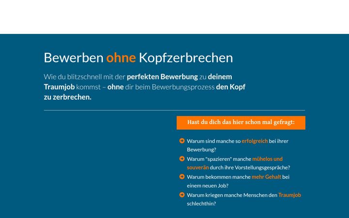Screenshot of jobforward.de
