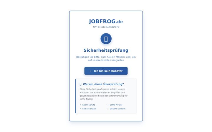 Screenshot of jobfrog.de