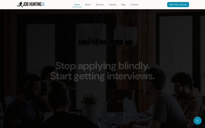 Screenshot of jobhuntingu.com