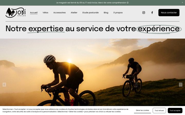 Screenshot of jobicycles.fr