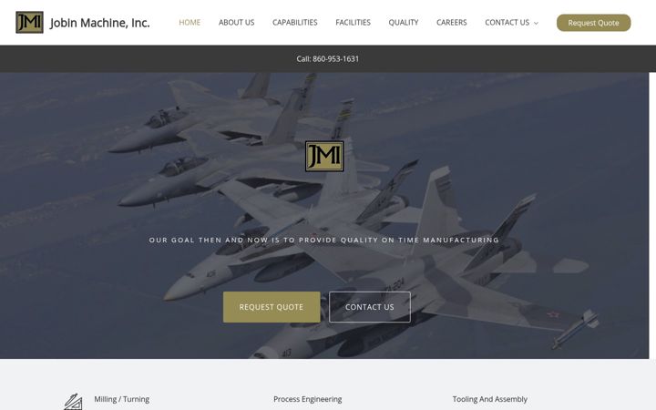 Screenshot of jobinmachine.com