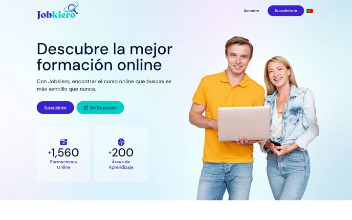 Screenshot of jobkiero.com