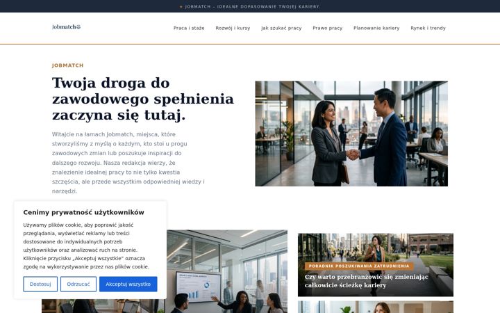 Screenshot of jobmatch.pl