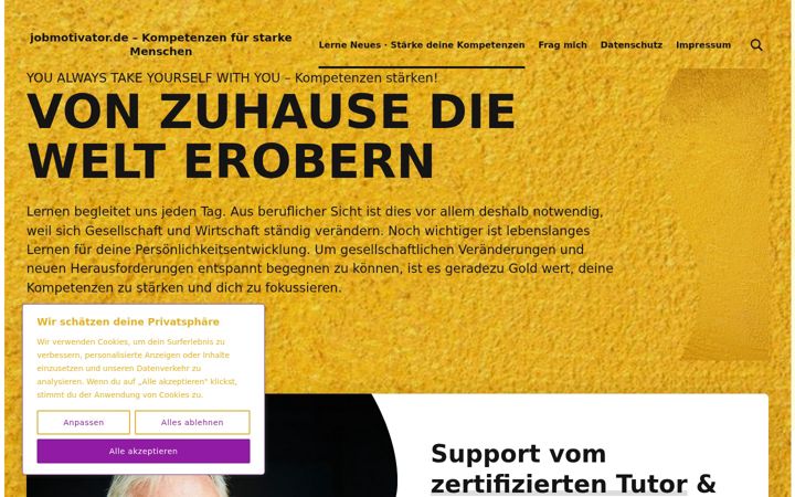 Screenshot of jobmotivator.de
