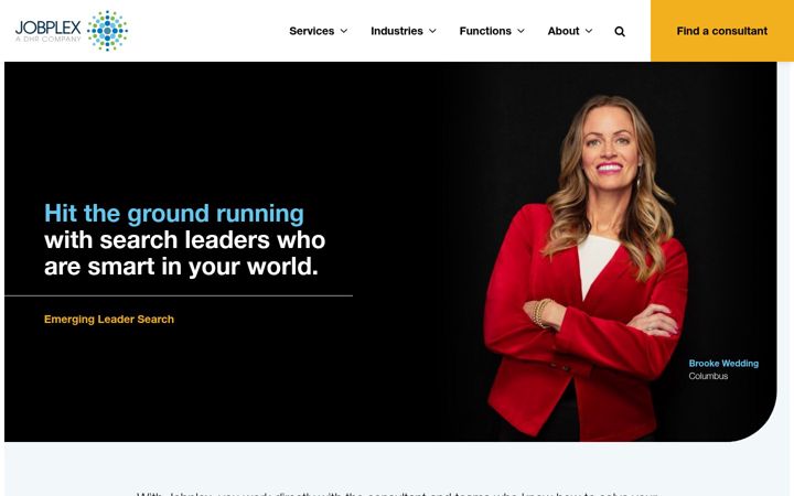 Screenshot of jobplex.com