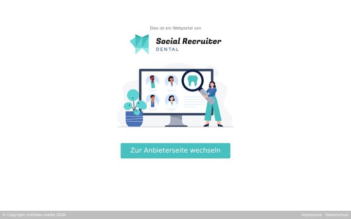 Screenshot of jobport.al