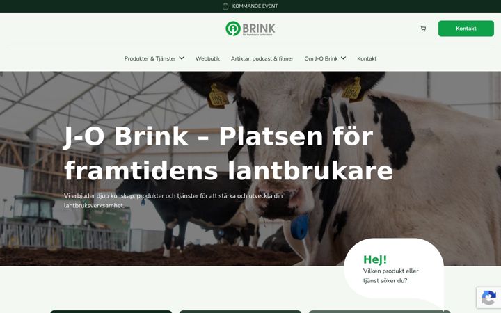Screenshot of jobrink.se