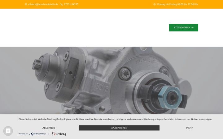 Screenshot of jobs-husch.de