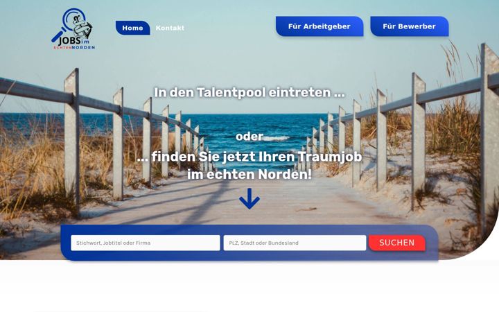 Screenshot of jobs-im-echten-norden.de