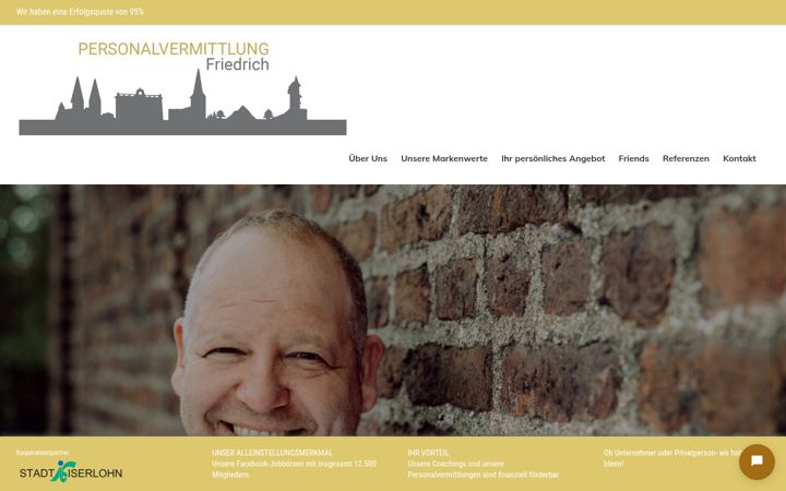 Screenshot of jobs-in-iserlohn.de
