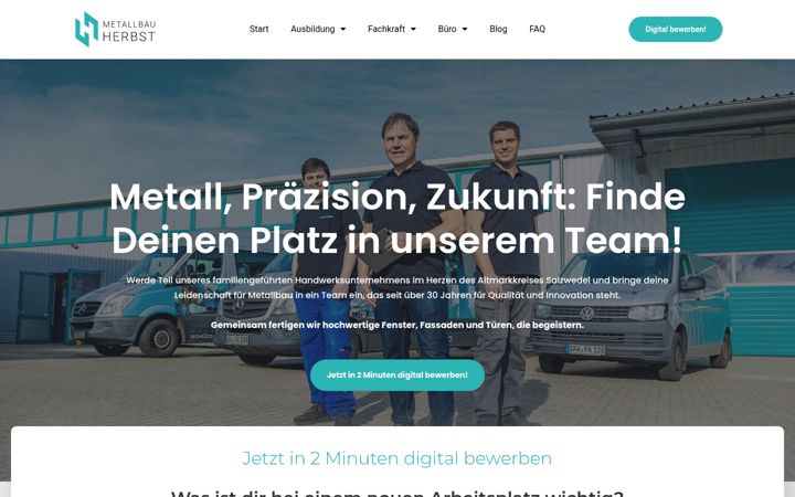 Screenshot of jobs-metallbau-herbst.de