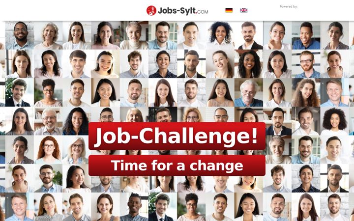 Screenshot of jobs-sylt.com