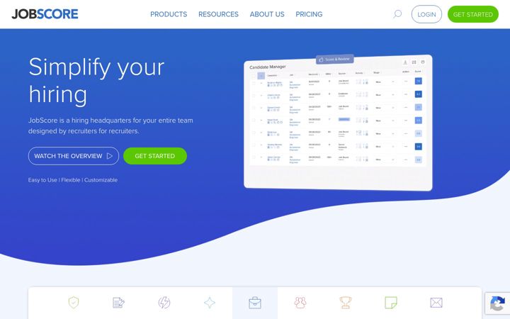 Screenshot of jobscore.com