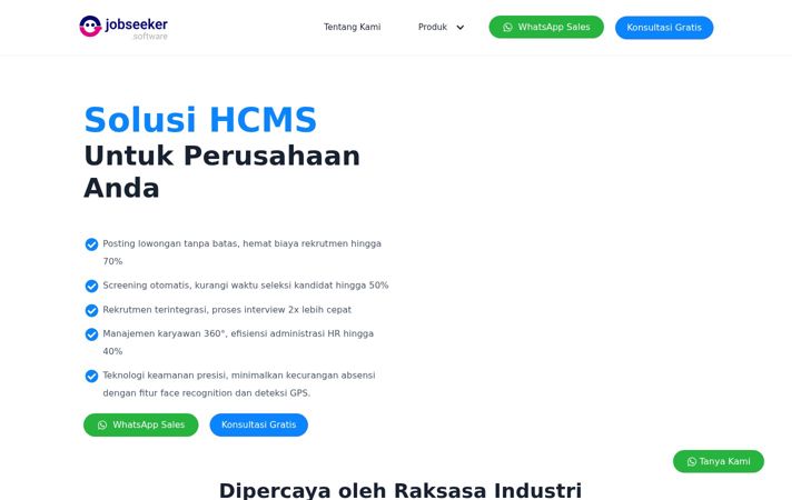 Screenshot of jobseeker.software