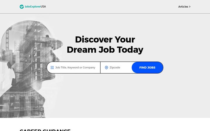 Screenshot of jobsexplorerusa.com