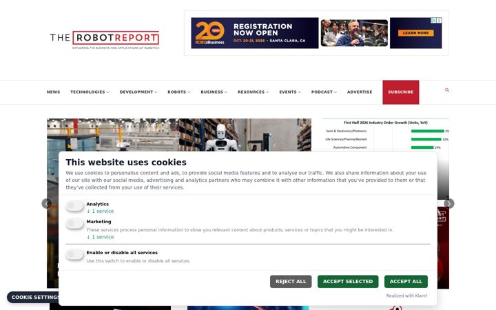 Screenshot of jobsinrobotics.com