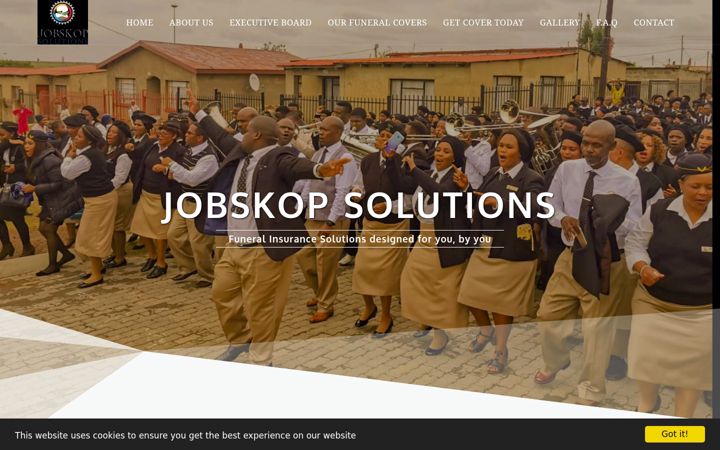 Screenshot of jobskopsolutions.co.za