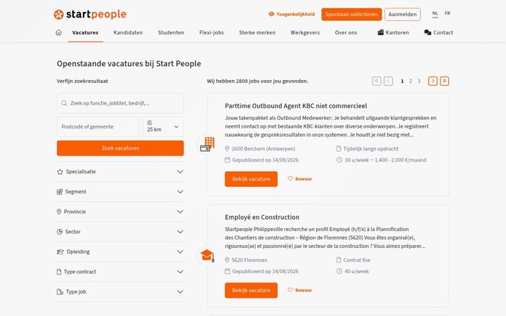 Screenshot of jobsmakrometro.be