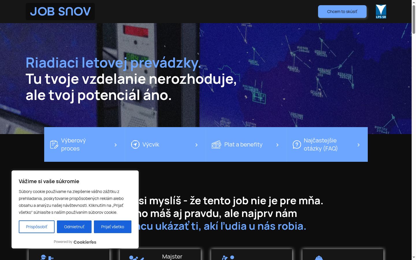 Captura de pantalla del banner de consentimiento mostrado antes de cualquier interacción