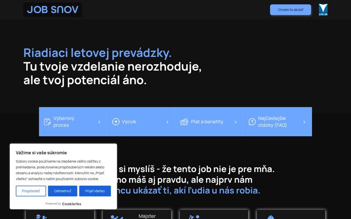 Screenshot of jobsnov.sk