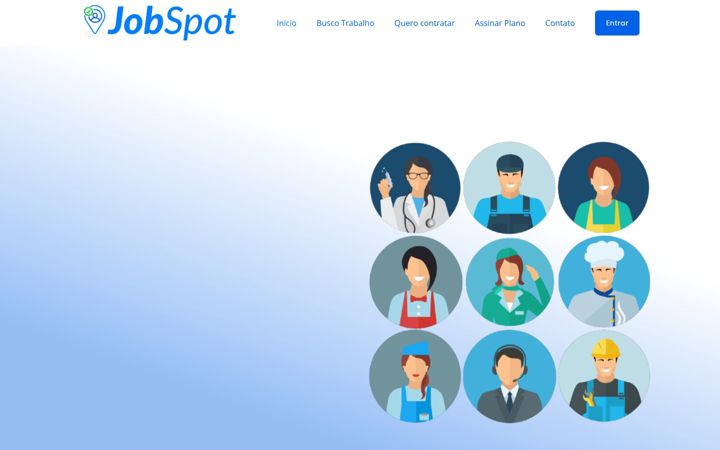 Screenshot of jobspot.com.br