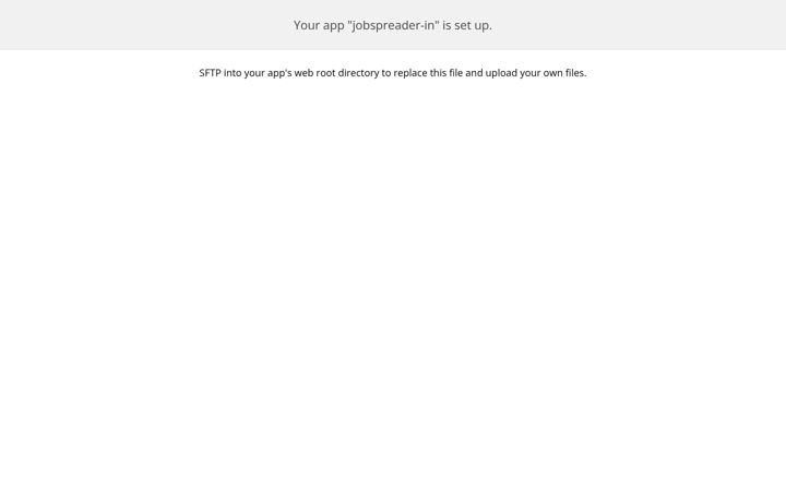Screenshot of jobspreader.in