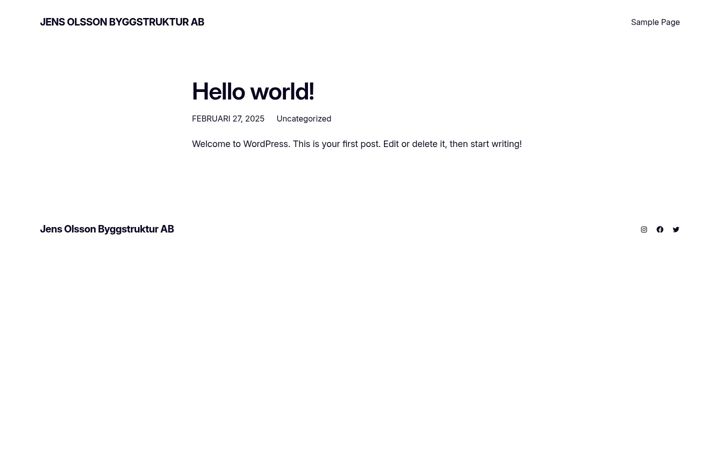 Screenshot of jobyggstruktur.se
