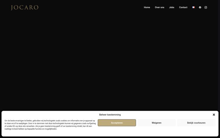 Screenshot of jocaro.be