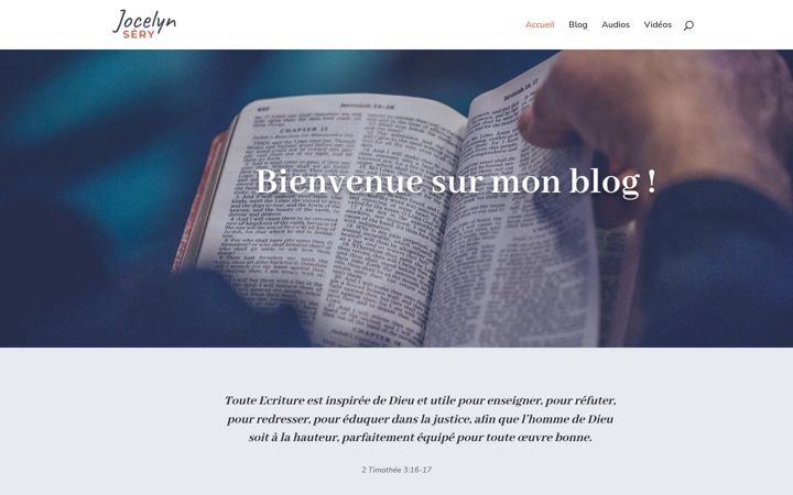 Screenshot of jocelynsery.com