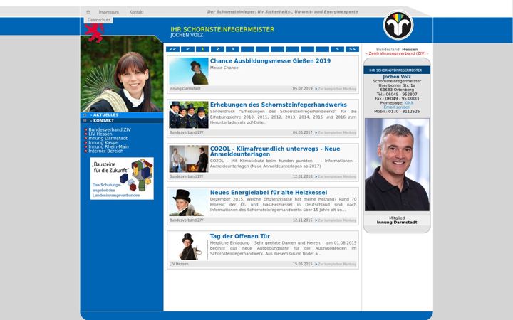 Screenshot of jochen-volz.de