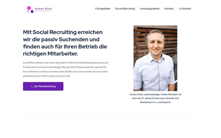 Screenshot of jochenkoch.de