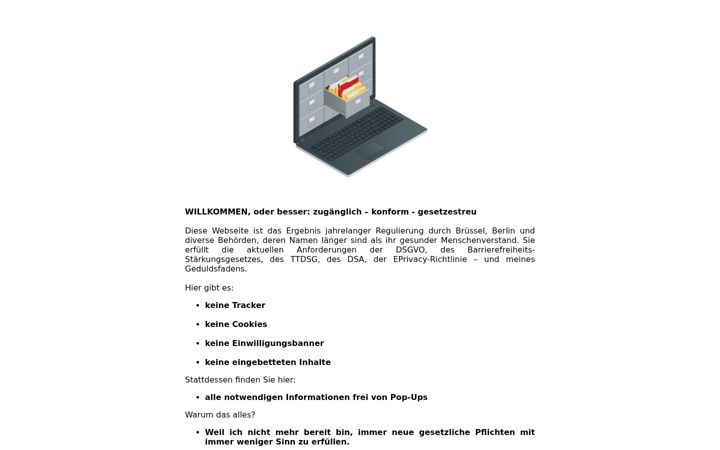 Screenshot of jochenplate.de