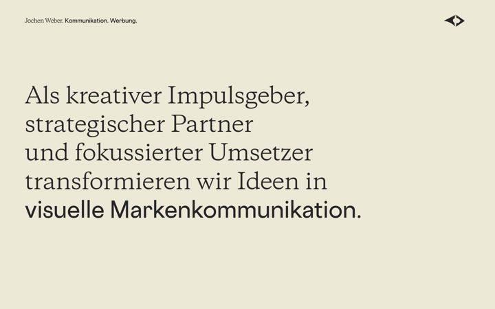 Screenshot of jochenweber.com