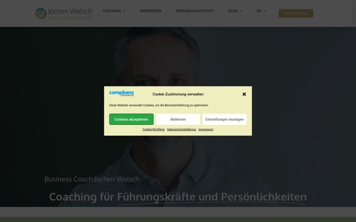 Screenshot of jochenwelsch.de