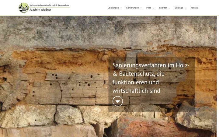 Screenshot of jochenwiessner.de