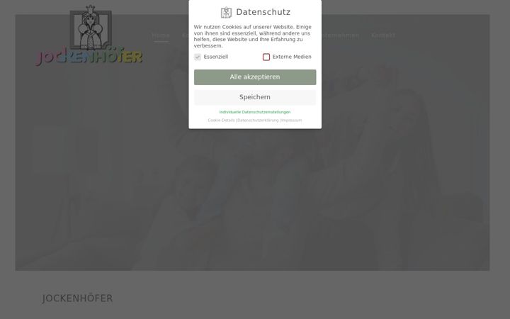 Screenshot of jockenhoefer.de