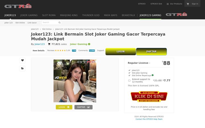 Screenshot of jocker123.com