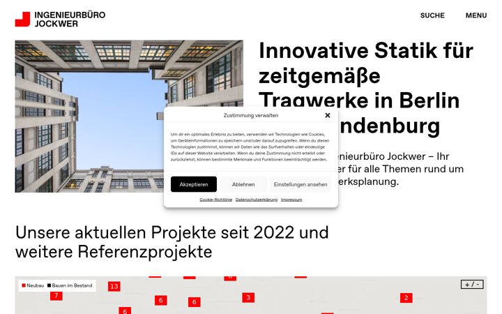 Screenshot of jockwer-gmbh.de