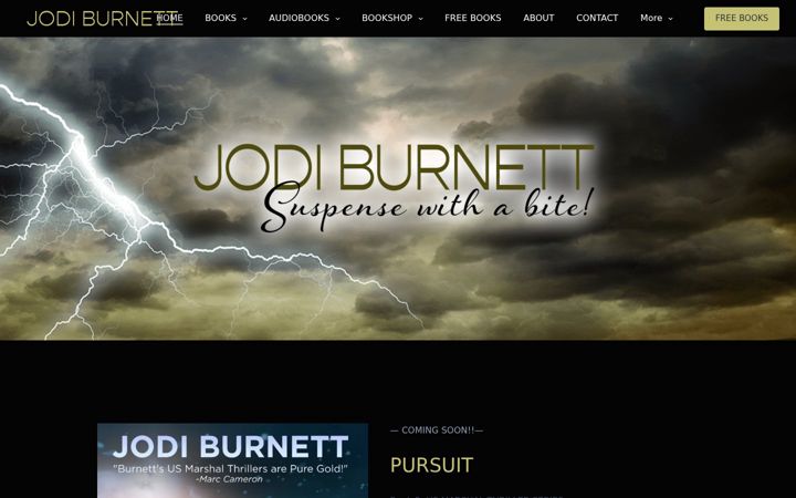 Screenshot of jodi-burnett.com