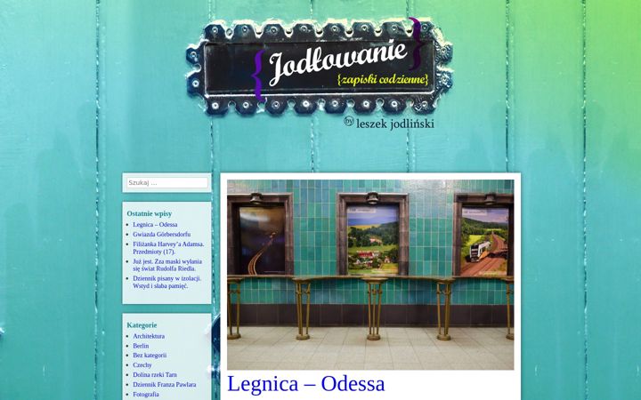 Screenshot of jodlowanie.pl